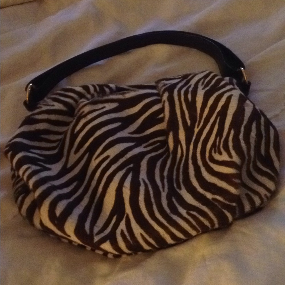 Kate Spade calfskin and suede bag